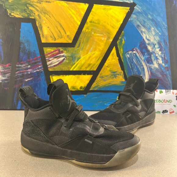 Air Jordan 33 (XXXIII) “Blackout” Men’s Shoes – Size US 10 - Picture 1 of 7